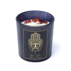 Bougie d'intention Good Fortune en verre -- 120g