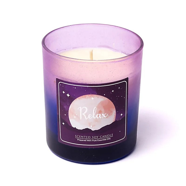 Bougie de soja parfumée Song of India Relax dans en verre -- 200g