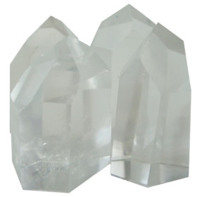 Pointes polies Cristal de Roche -Qualité Extra - Sachet 500 Gr