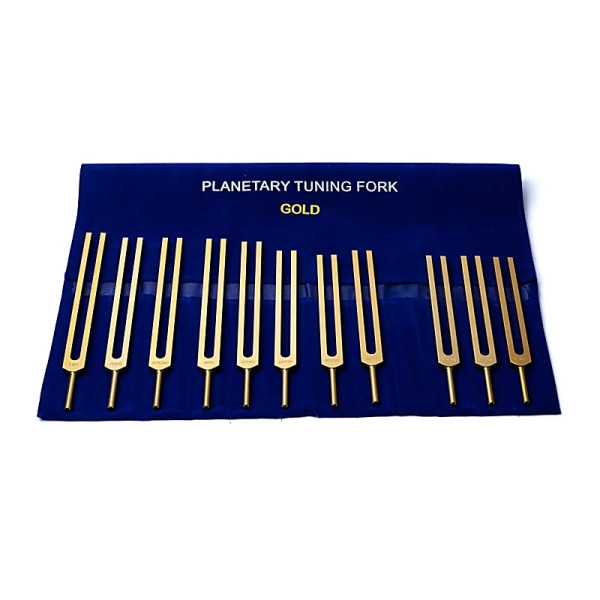 Set diapasons Cosmic Octave dorés non pondérés -- 59x32cm