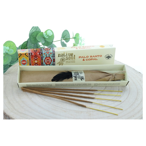 Encens Green Tree Native Soul Copal & Palo Santo - 15 grs