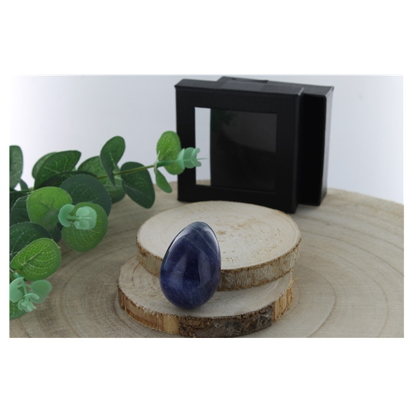 Oeuf Aventurine Bleue 4,5 cm