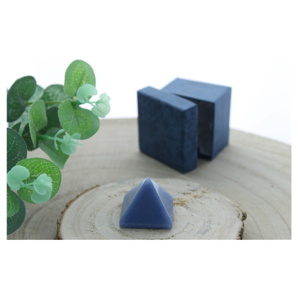 Pyramide Aventurine Bleue 3 cm