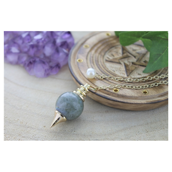 Pendule Sephoroton en Labradorite