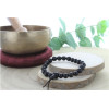 Bracelet Mala - Obsidienne noire