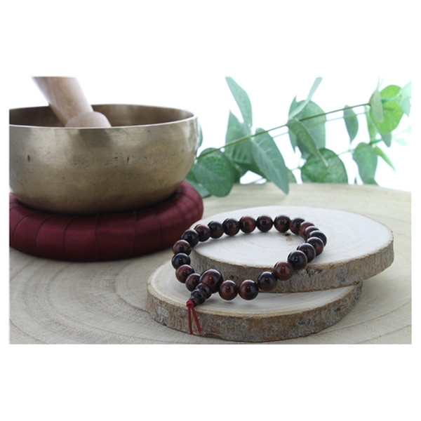 Bracelet Mala - Oeil de taureau