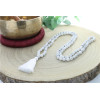 Mala en Howlite Blanche 108 perles