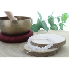 Bracelet Mala - Cristal de roche