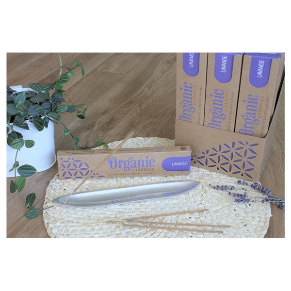 Encens Bâton Organic Lavande 15 grs