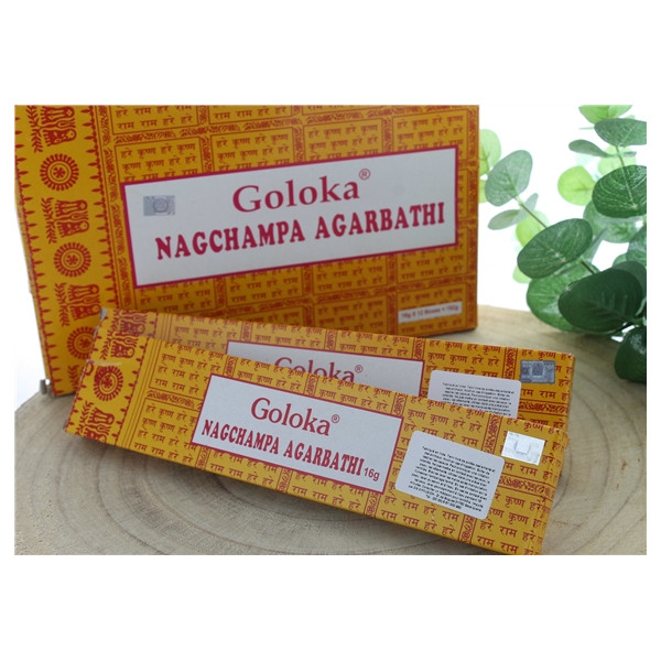Encens Nag Champa - Goloka - 16 grs