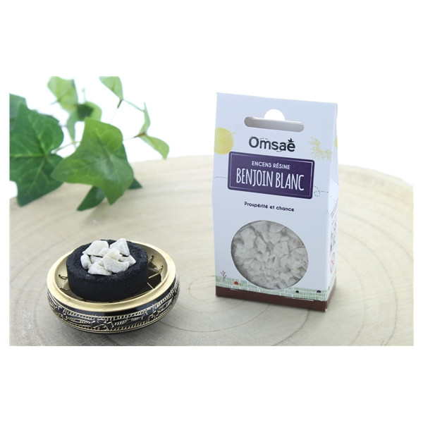 Encens résine en morceaux Benjoin blanc 50 g