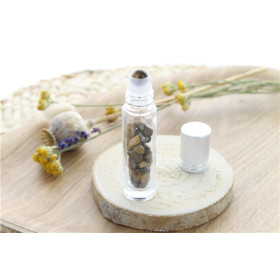 Roll-on  pour Huiles Essentielles en Oeil de Tigre