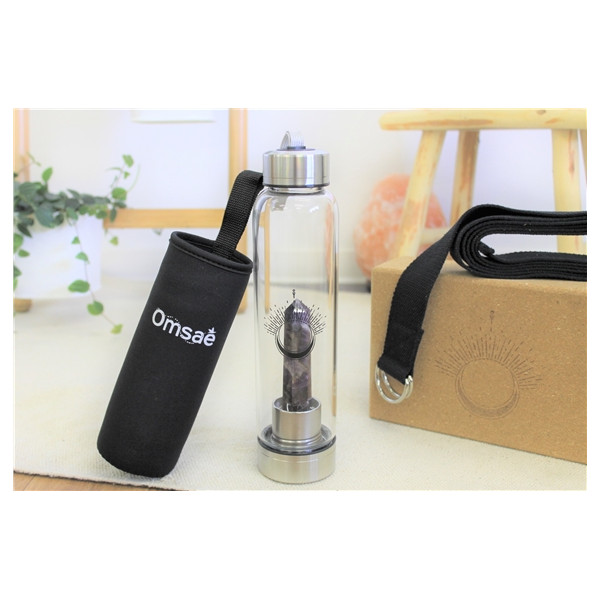 Bouteille en verre Pointe Améthyste