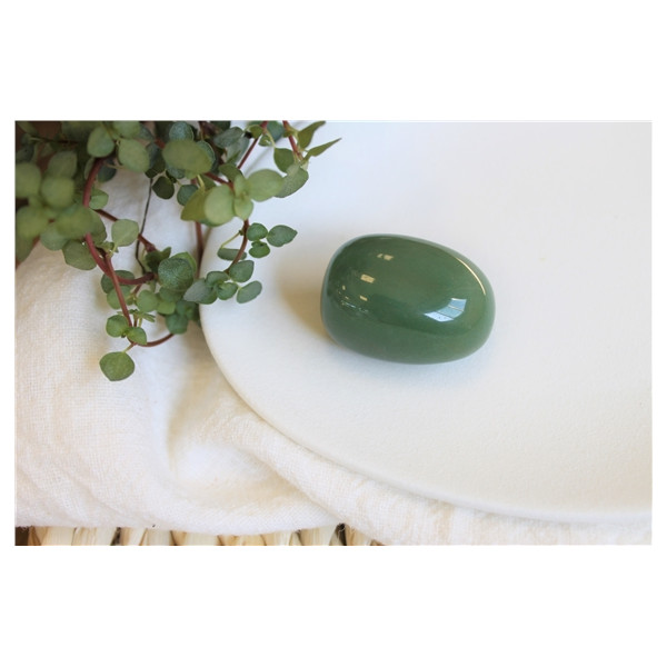 Pierre roulée Aventurine Verte Taille L