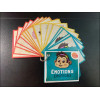 Mini cartes de postures et émotions 35 cartes de postures et 20 cartes d'émotions
