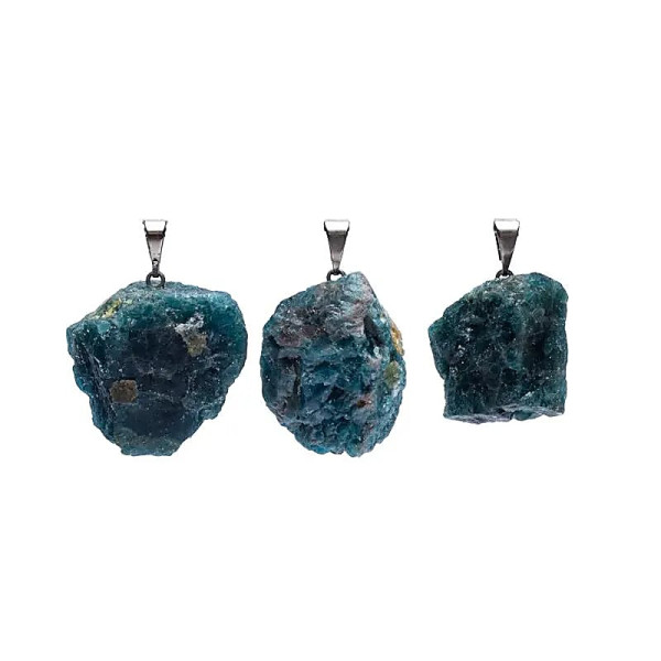 Pendentif Apatite brute -- ± 2cm