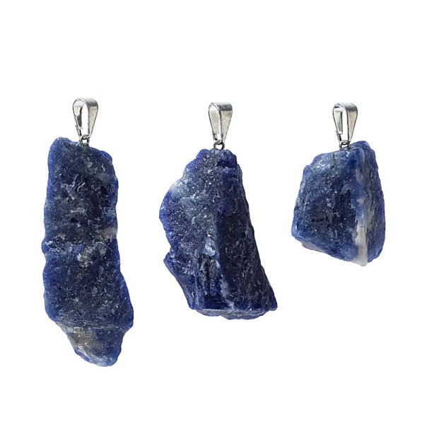 Pendentif Sodalite Brute -- ± 2cm