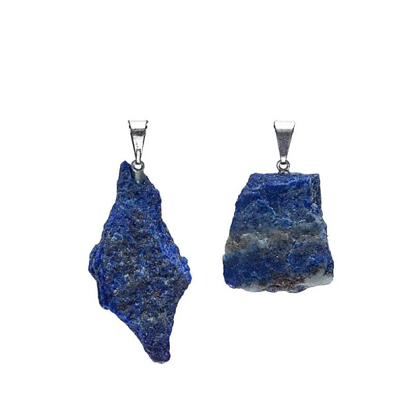 Pendentif Lapis Lazuli Brute -- ± 2cm