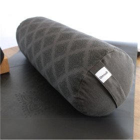Bolster de Yoga Noir en Kapok