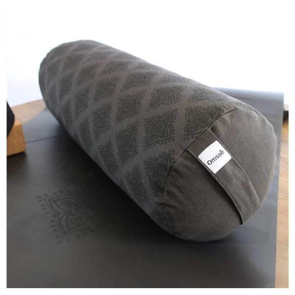 Bolster de Yoga Noir en Kapok