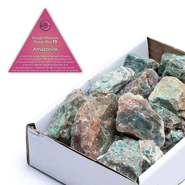 Power box 13 Amazonite equilibrant -- ±700-900g