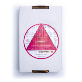Power box 11 Améthyste brute guérison -- ±800-1000 g