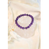 Bracelet Améthyste Perles rondes 8 mm