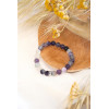 Bracelet Fluorite Perles Rondes 8 mm