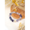 Bracelet Fluorite Perles rondes 12 mm