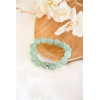 Bracelet Aventurine Verte Perles rondes 12 mm