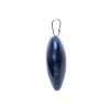Pendentif Sodalite en forme de coeur -- ±2-3cm