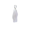 Pendentif quartz rose forme fantaisie -- ±3cm