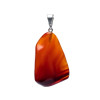Pendentif en agate forme fantaisie -- ± 3 cm