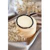 Bracelet Onyx Perles rondes 4 mm