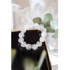 Bracelet Cristal de Roche Perles rondes 14 mm
