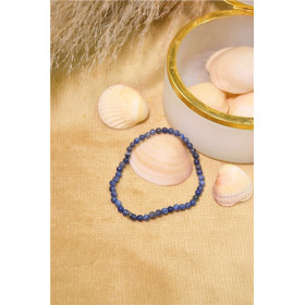 Bracelet Sodalite Perles rondes 4 mm
