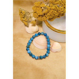 Bracelet Apatite Perles rondes 8 mm