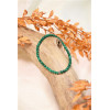 Bracelet Malachite Perles Rondes 4 mm