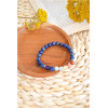 Bracelet 7 Chakras Lapis-lazuli Perles rondes 8 mm