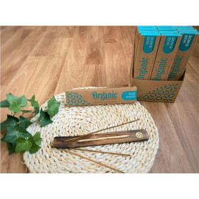 Encens Bâton Organic Sauge Blanche 15 grs