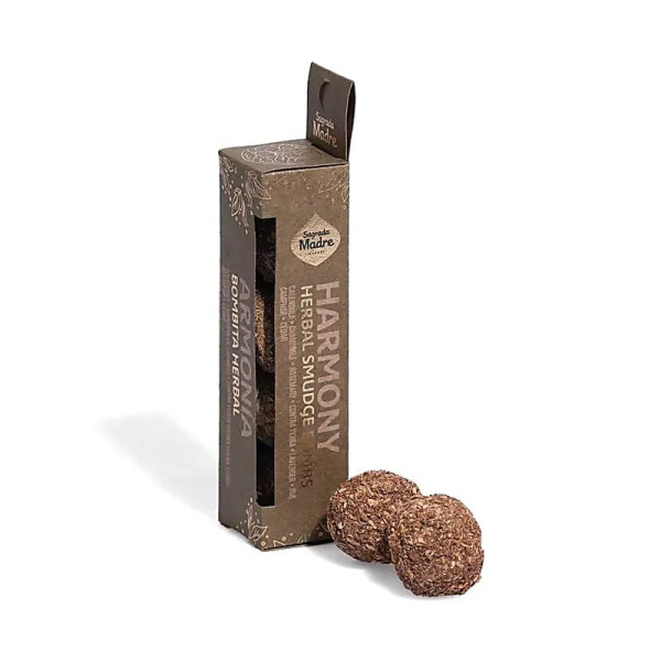 Sagrada Madre smudge bombs Harmony aux herbes -- 30g