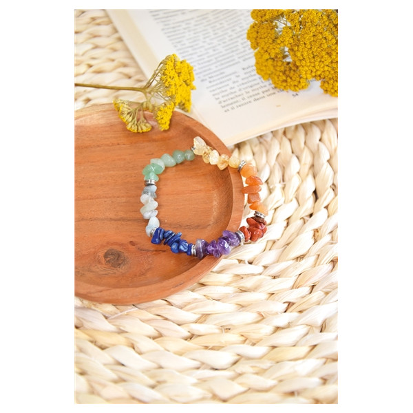 Bracelet 7 Chakras Mix Chips