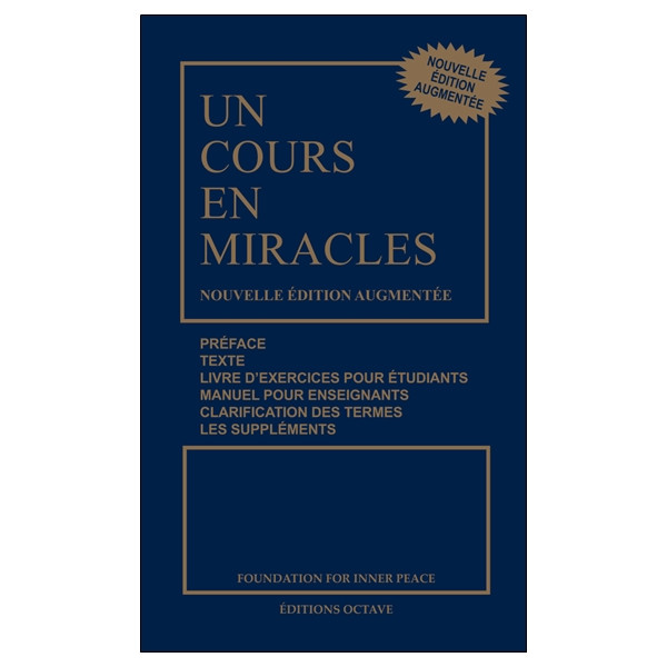 Un cours en miracles - Nouvelle édition augmentée brochée