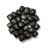 Runes en Obsidienne noire