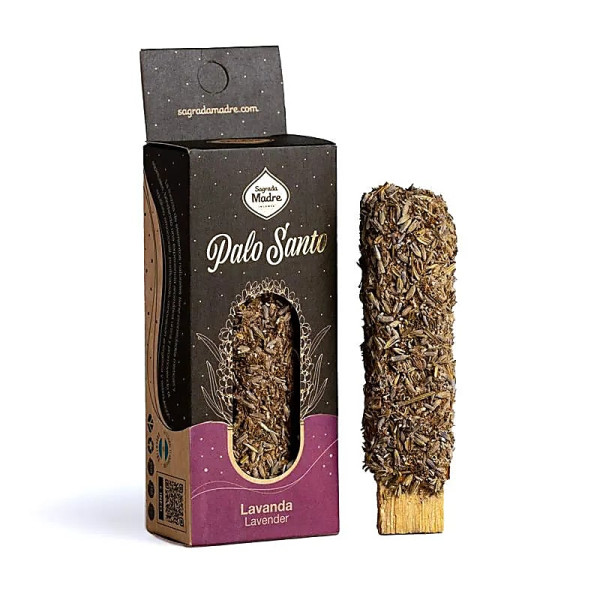 Sagrada Madre bâton de Palo Santo à la lavande -- 20g