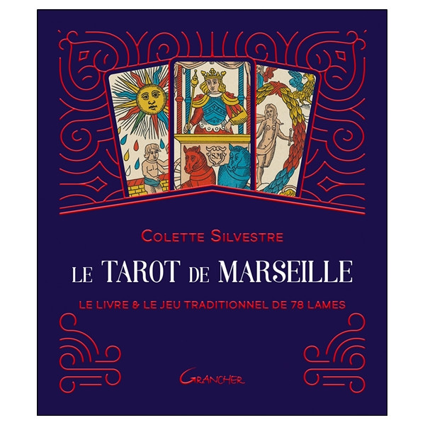 Le Tarot de Marseille - Coffret - Le livre & le jeu traditionnel de 78 lames