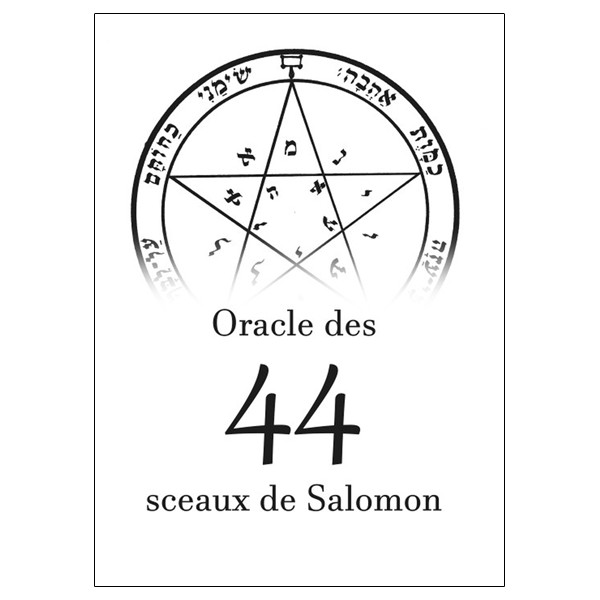Oracle des 44 sceaux de Salomon - Coffret