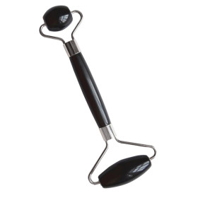 Rouleau de Massage en Obsidienne noire