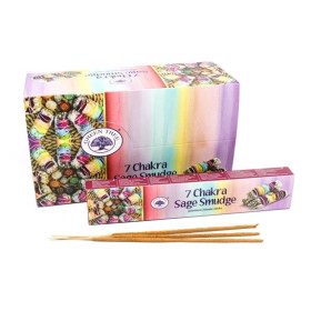 Encens Green Tree 7 Chakras Sauge - 15 grs