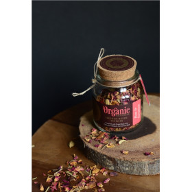 Encens Résine Organic Purification Rose et Géranium 100 grs